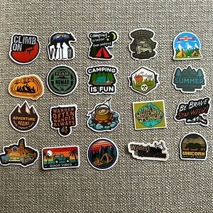 20 sticker set🏕FREE with $10 purchase.